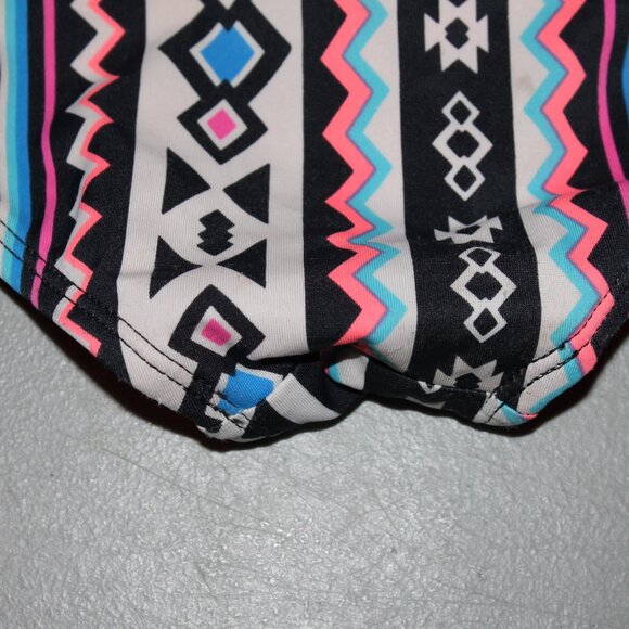 Multi Color 2 Pcs Justice Tankini Swimsuit Size 7 - Picture 10 of 10